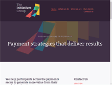 Tablet Screenshot of initiatives.com.au