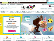 Tablet Screenshot of initiatives.fr